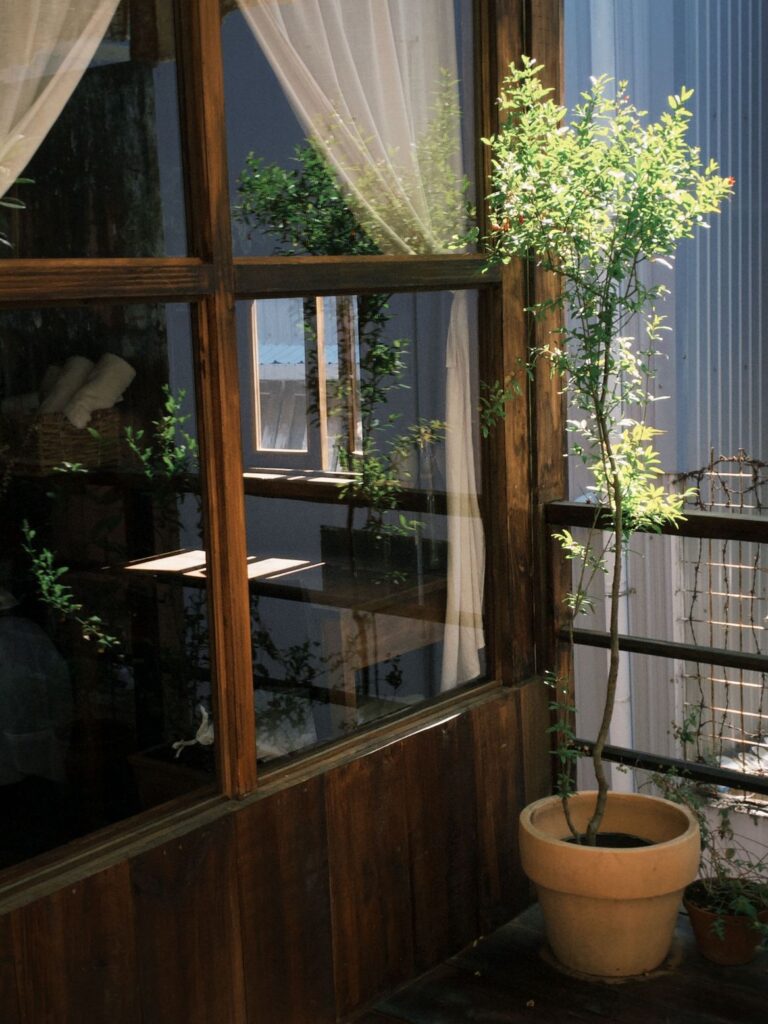 Cozy home interior window with residential window tinting film in Old Bridge NJ